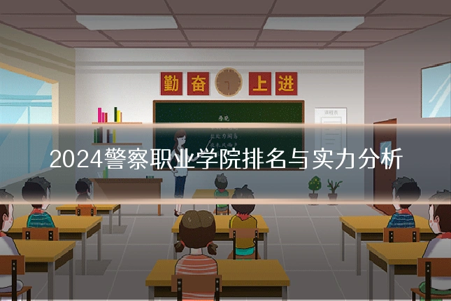 2024警察职业学院排名与实力分析