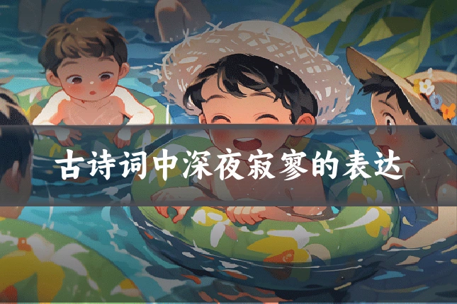 古诗词中深夜寂寥的表达