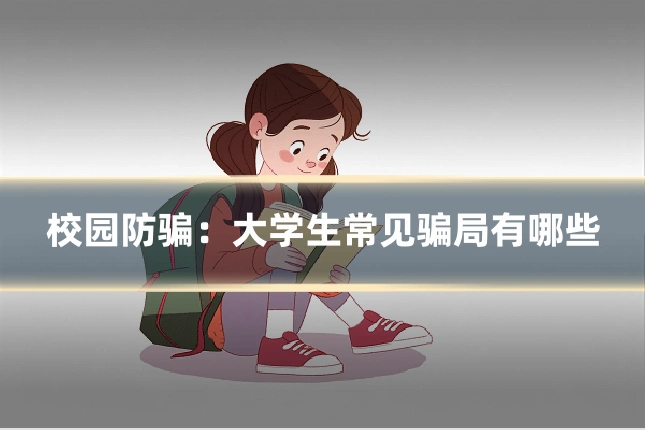 校园防骗：大学生常见骗局有哪些