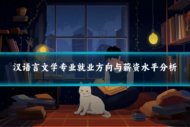 汉语言文学专业就业方向与薪资水平分析
