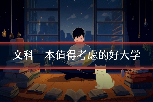 文科一本值得考虑的好大学