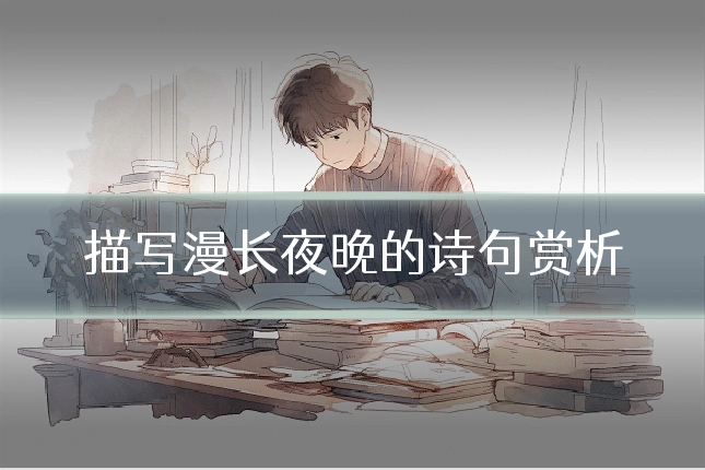 描写漫长夜晚的诗句赏析