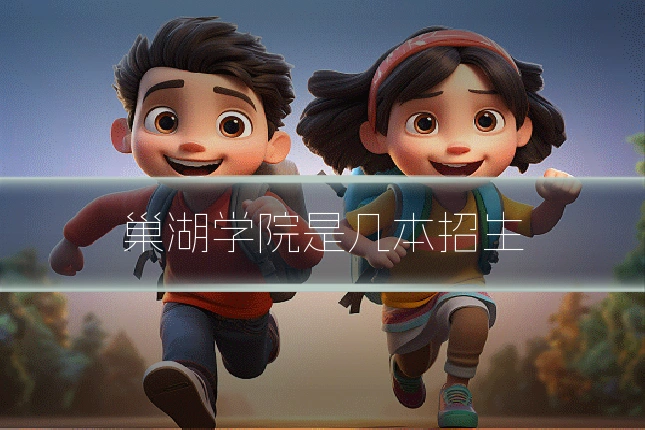 巢湖学院是几本招生