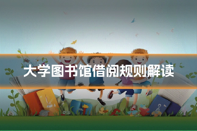 大学图书馆借阅规则解读