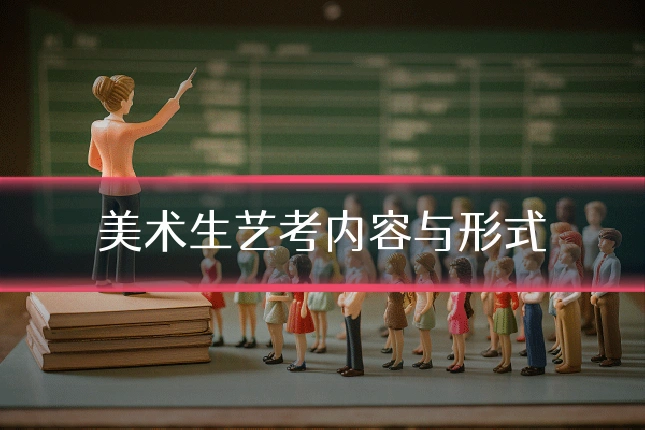美术生艺考内容与形式