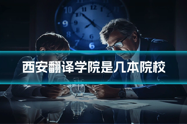 西安翻译学院是几本院校