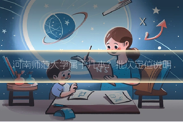 河南师范大学属于几本？批次定位说明