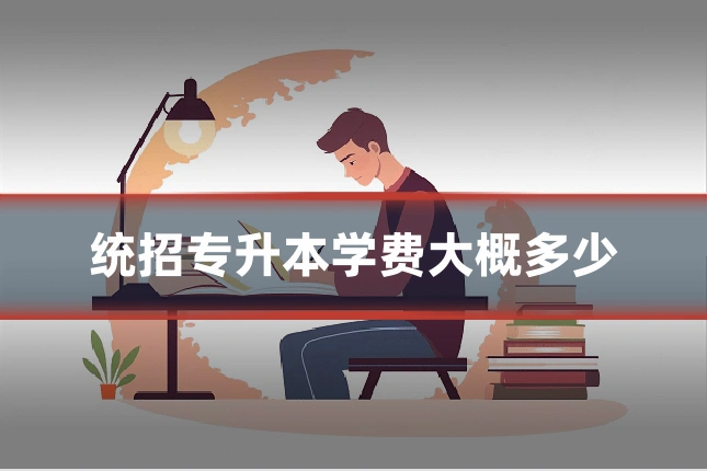 统招专升本学费大概多少
