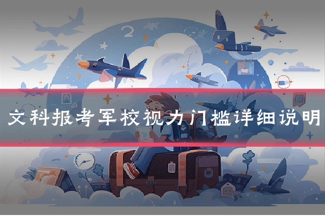 文科报考军校视力门槛详细说明