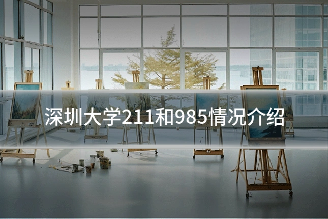 深圳大学211和985情况介绍