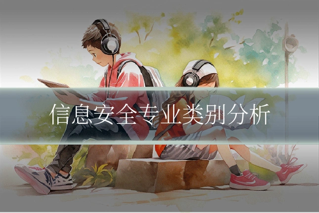 信息安全专业类别分析