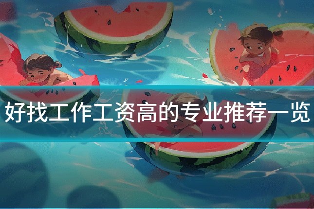 好找工作工资高的专业推荐一览