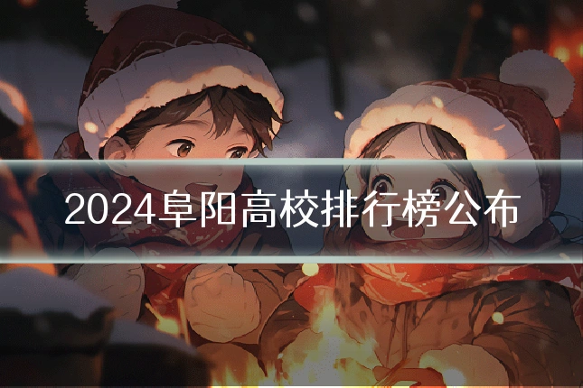 2024阜阳高校排行榜公布
