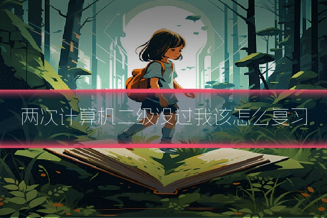 两次计算机二级没过我该怎么复习