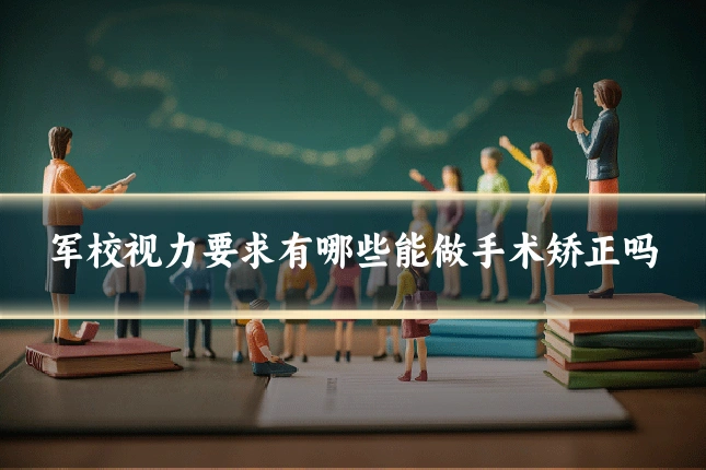 军校视力要求有哪些能做手术矫正吗