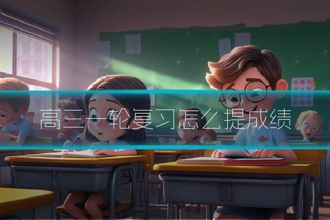 高三一轮复习怎么提成绩