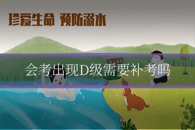 会考出现D级需要补考吗