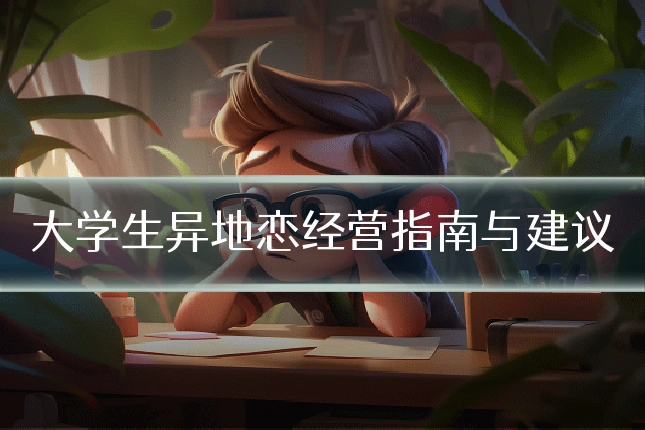大学生异地恋经营指南与建议