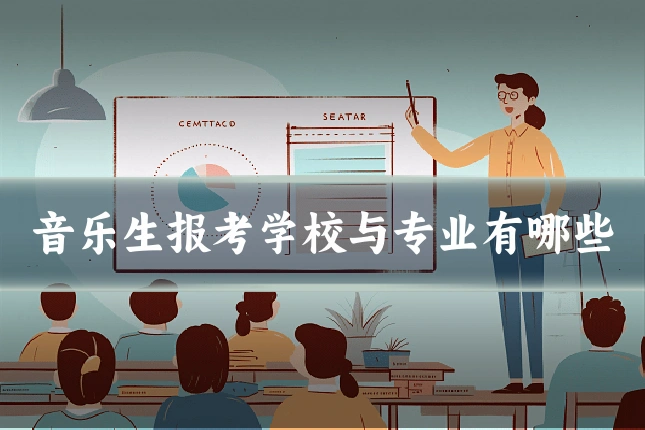 音乐生报考学校与专业有哪些