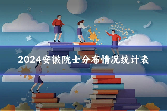 2024安徽院士分布情况统计表