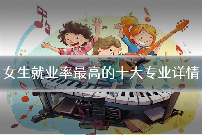 女生就业率最高的十大专业详情