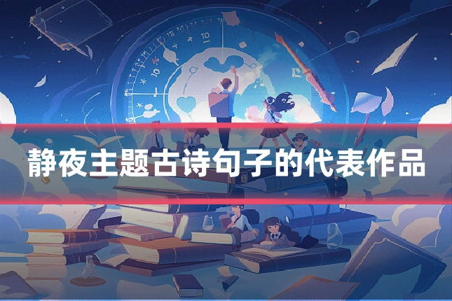 静夜主题古诗句子的代表作品