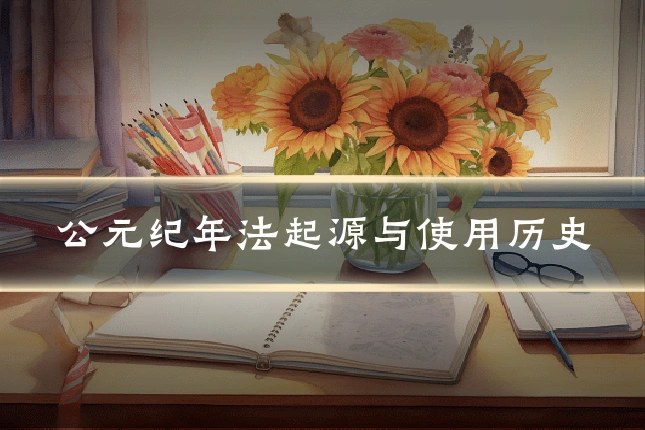 公元纪年法起源与使用历史