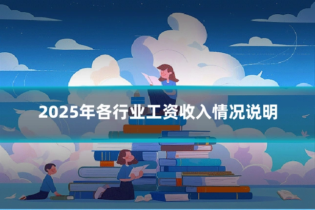 2025年各行业工资收入情况说明