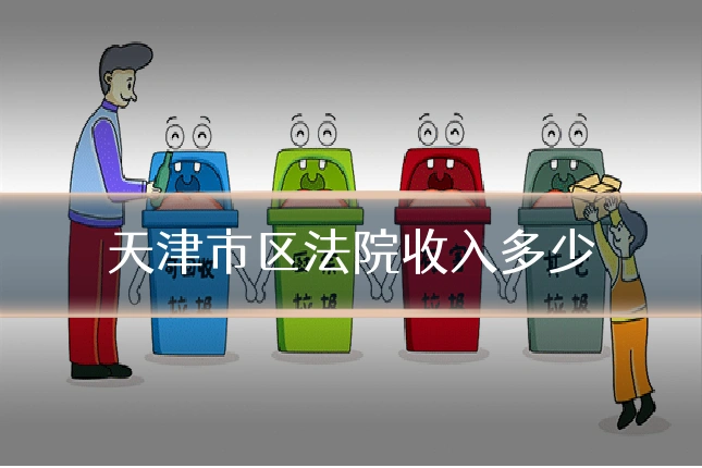 天津市区法院收入多少