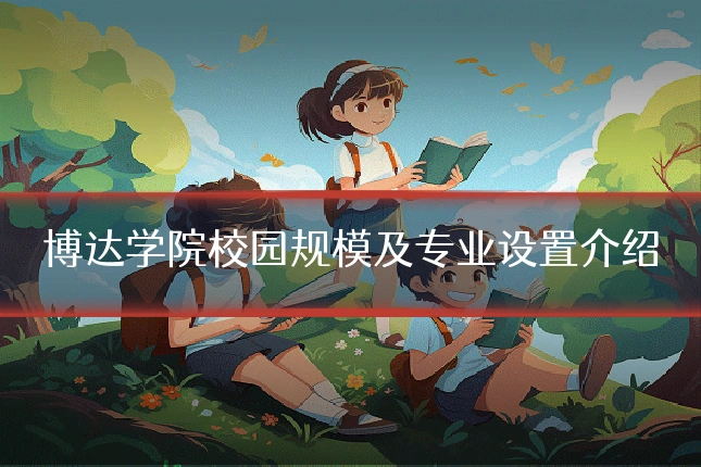 博达学院校园规模及专业设置介绍
