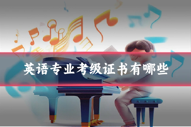 英语专业考级证书有哪些