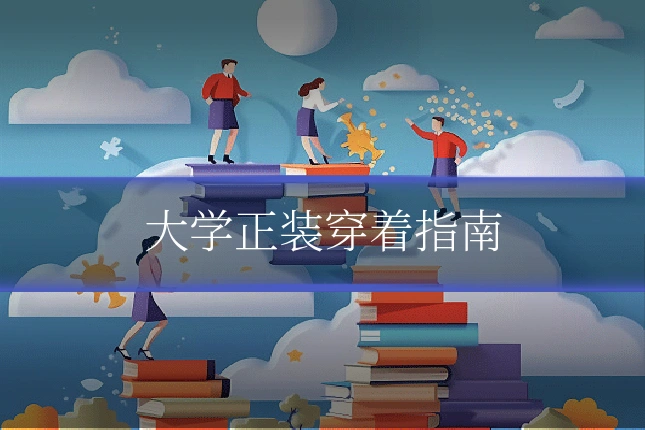 大学正装穿着指南