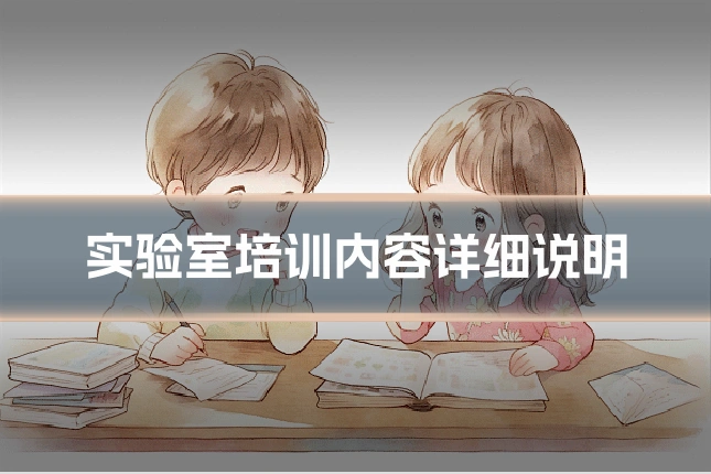 实验室培训内容详细说明