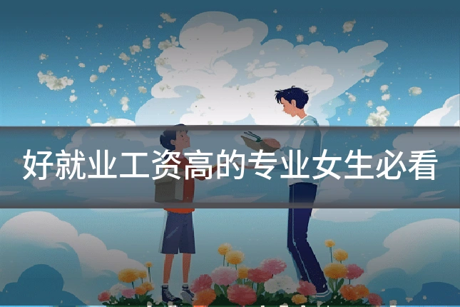 好就业工资高的专业女生必看