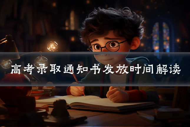 高考录取通知书发放时间解读