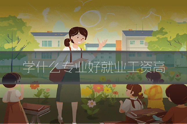 学什么专业好就业工资高