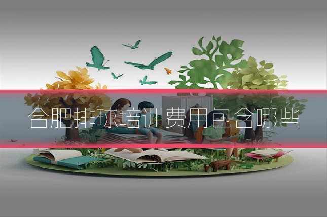 合肥排球培训费用包含哪些