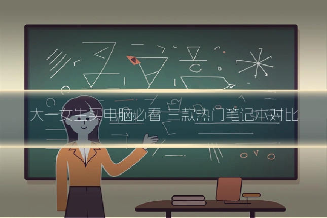 大一女生买电脑必看 三款热门笔记本对比
