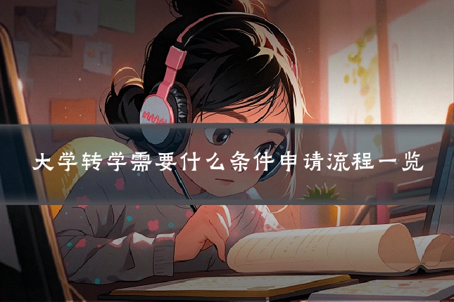 大学转学需要什么条件申请流程一览