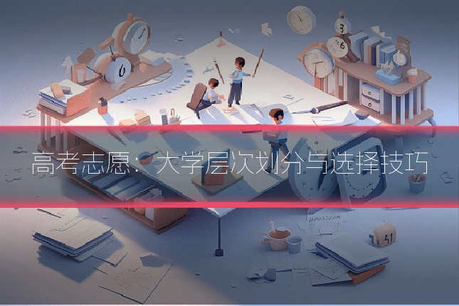 高考志愿：大学层次划分与选择技巧