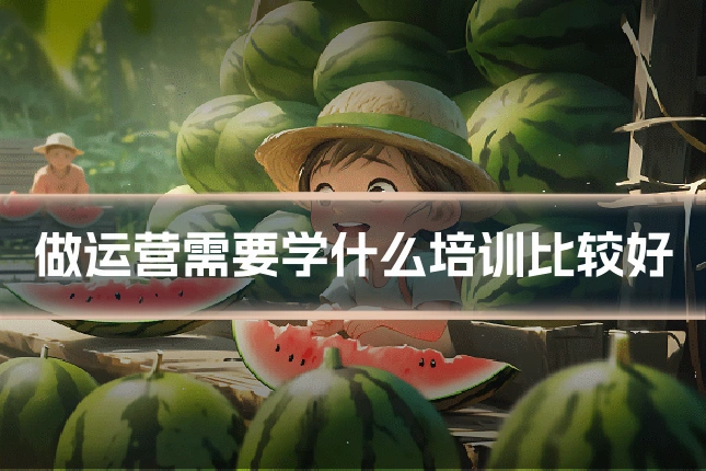 做运营需要学什么培训比较好