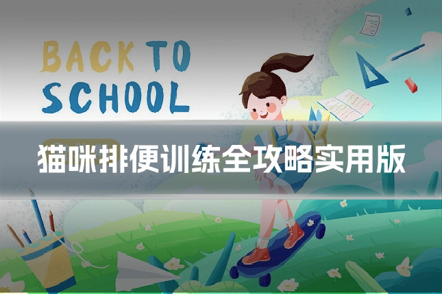 猫咪排便训练全攻略实用版