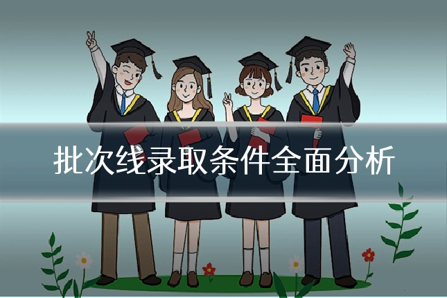 批次线录取条件全面分析