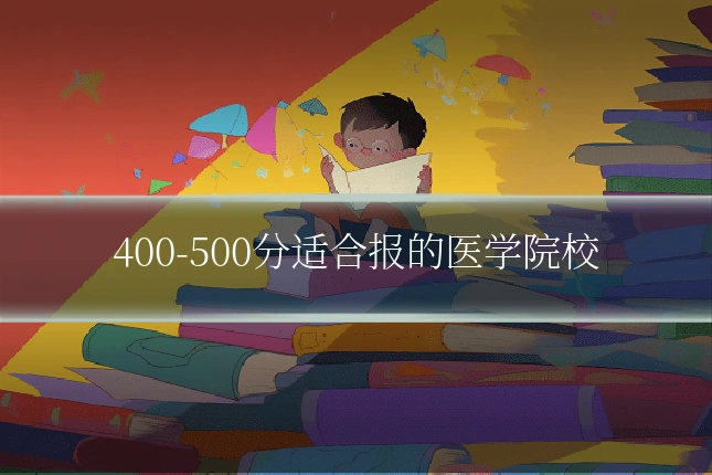 400-500分适合报的医学院校
