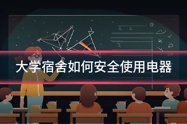 大学宿舍如何安全使用电器