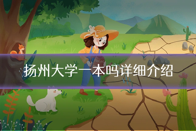 扬州大学一本吗详细介绍