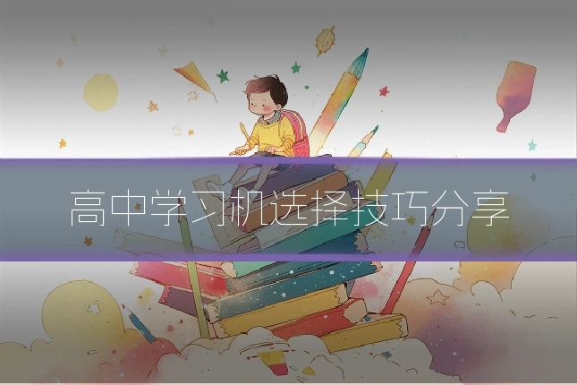 高中学习机选择技巧分享