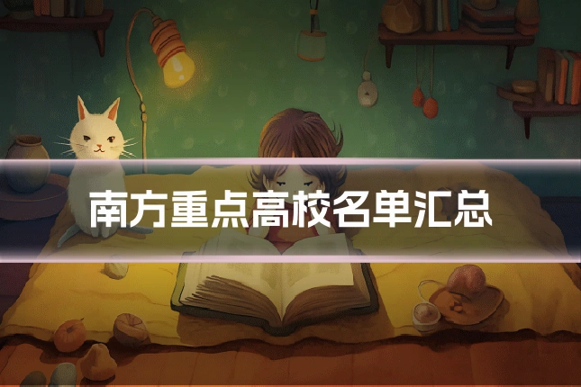 南方重点高校名单汇总