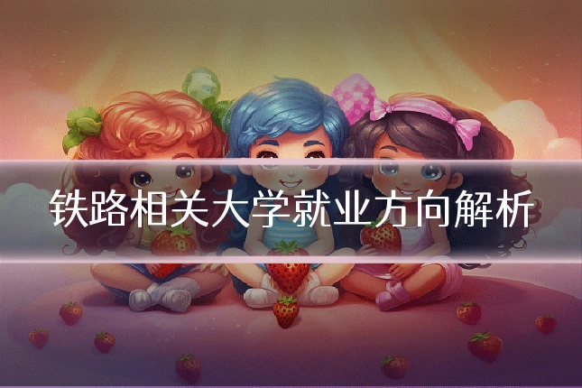 铁路相关大学就业方向解析