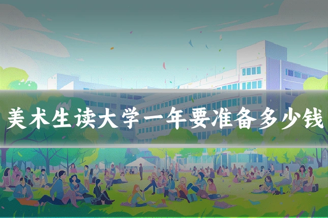 美术生读大学一年要准备多少钱